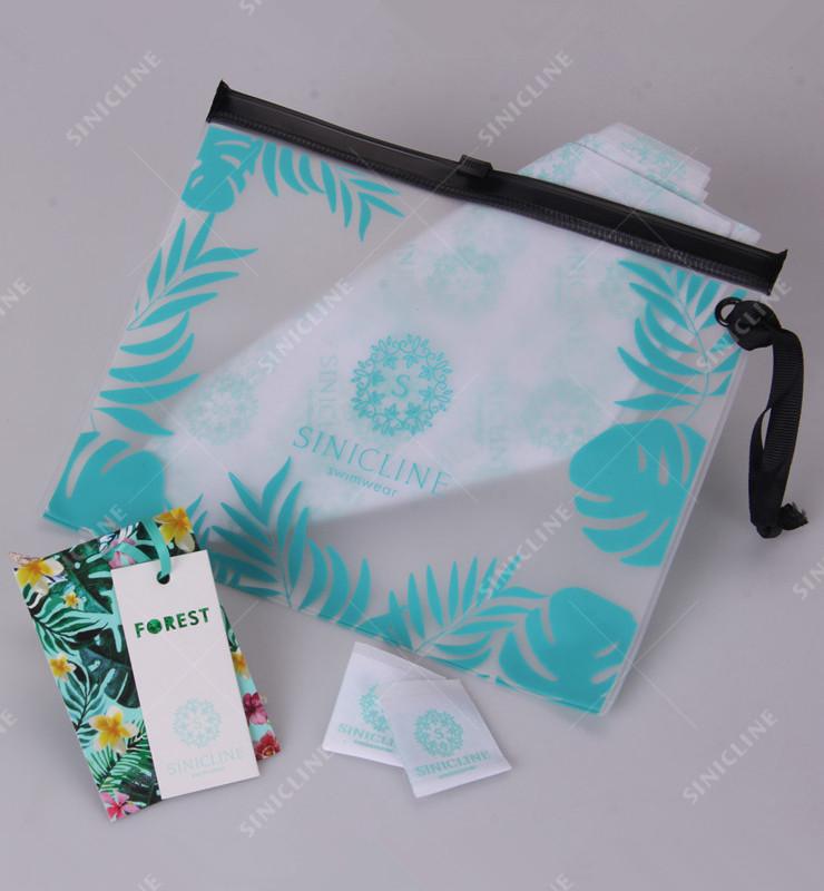 Tropical Print Swimwear Packaging Set