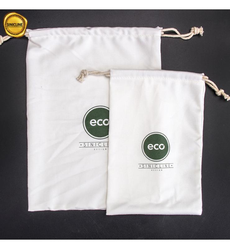 Eco Bamboo Fiber Drawstring Bags